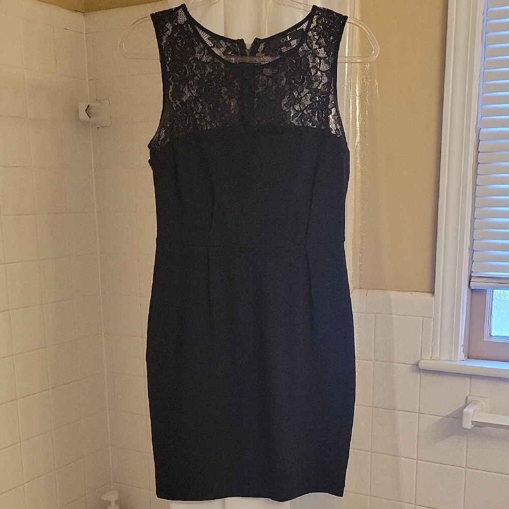 Black Lace Cocktail Dress